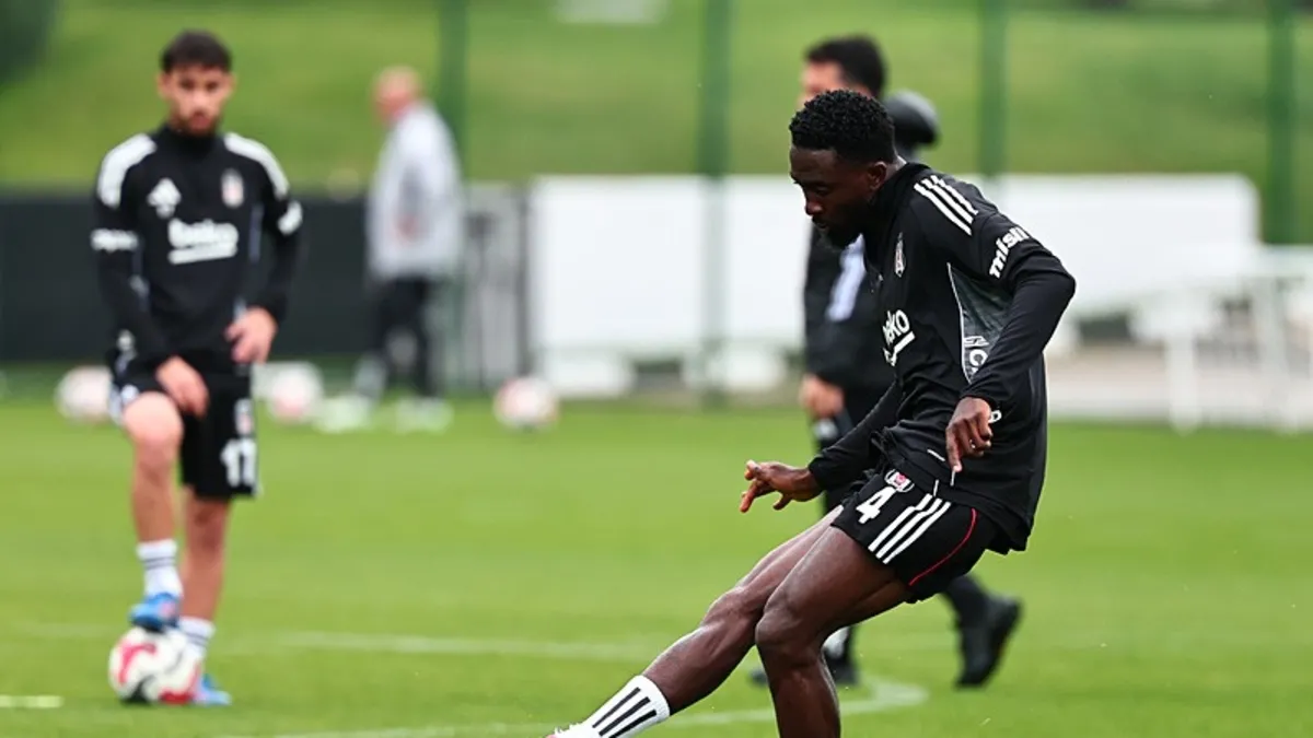 Beşiktaş Gençlerbirliği maçına hazırlanıyor