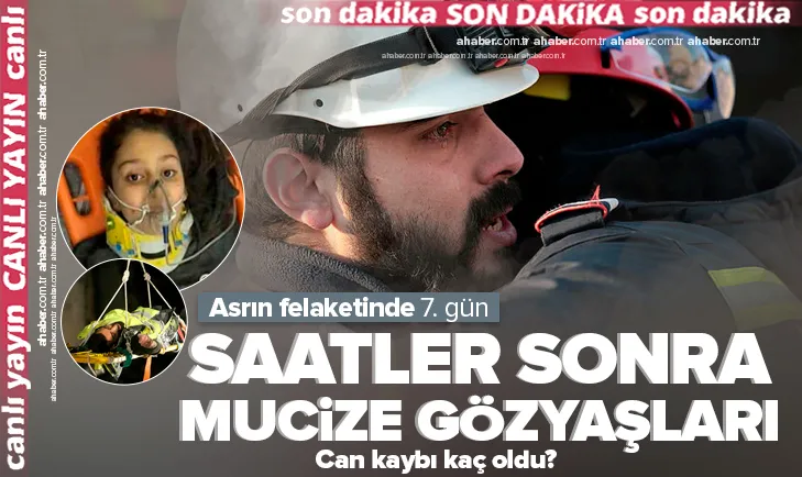 Asrın felaketinde 7.gün!