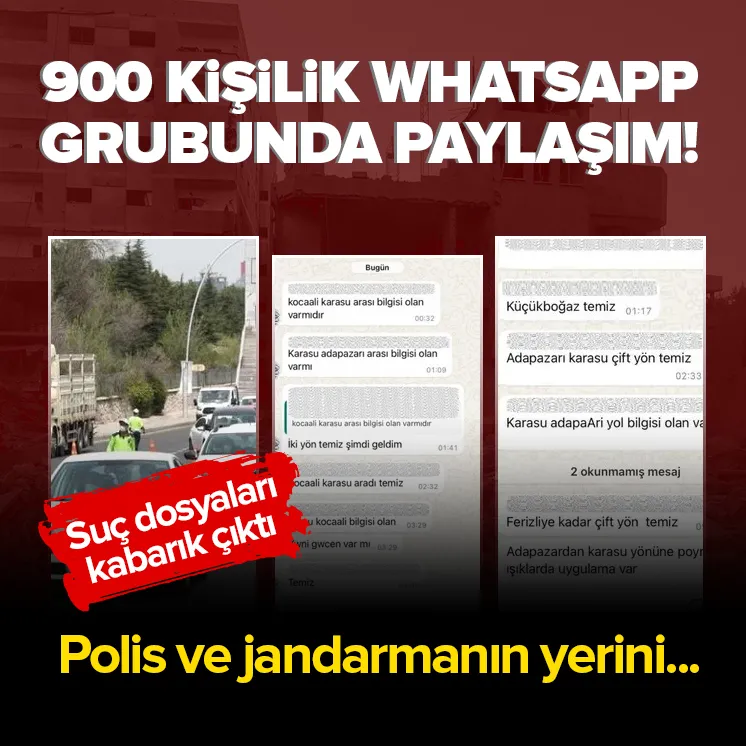 Sakarya’da akılalmaz olay! WhatsApp grubu kurup...