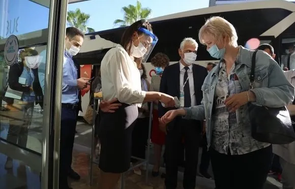 Rus heyet Antalya'da turizm tesislerini inceliyor - 1