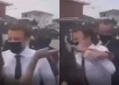 Fransada protestocu Macrona tokat attı
