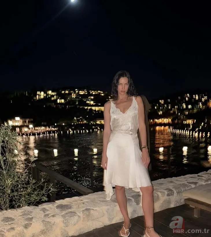 Irina Shayk İstanbul'da! Yerebatan Sarnıcı'ndaki pozu sosyal medyayı salladı 7