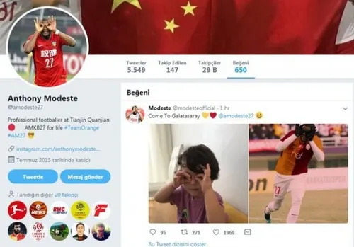 Modeste’den G.Saraylıları heyecanlandıran hareket