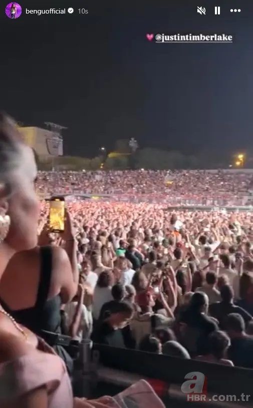 Justin Timberlake'in İstanbul konserine ünlü yağdı 8