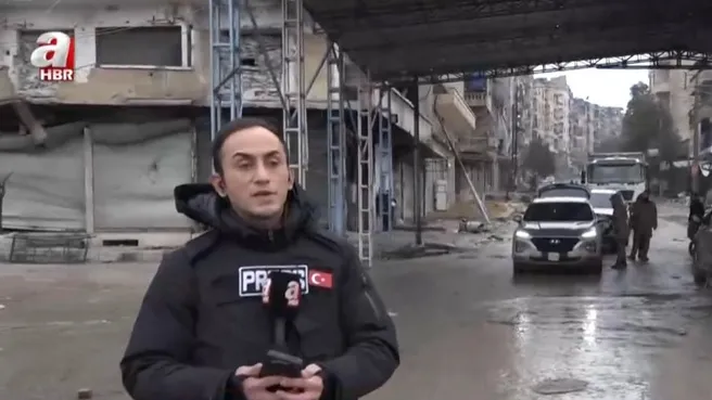 A Haber ekibi terörden temizlenen noktada