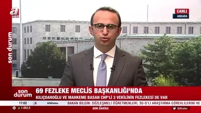69 fezleke Meclis Başkanlığı’na ulaştı