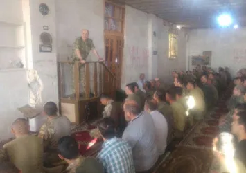El Bab’da destan yazan askerlerimizin anlamlı fotoğrafı