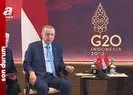 Başkan Erdoğan G20 için Bali’de