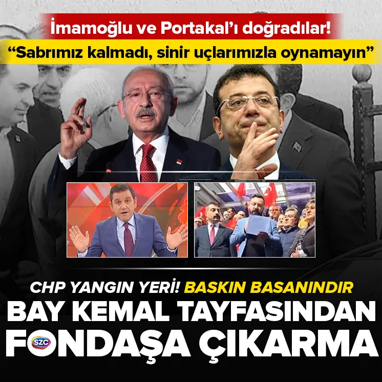 Bay Kemal tayfası Ekrem fondaşı Sözcü’yü bastı