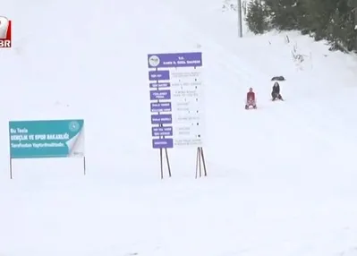 Sarıkamış’ta kar kalınlığı 60 santim