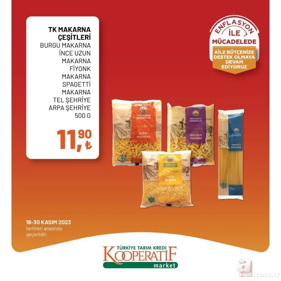 Tarım Kredi Market Kasım indirimleri bitiyor! Tost peyniri, sıvı deterjan, tuvalet kağıdı, domates salçası ve dana kıyma kaç TL’ye satılıyor? 13