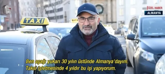 Almanya’daki Türk taksiciler A Haber’e konuştu: Pandemi işleri etkiledi, zor geçiniyoruz