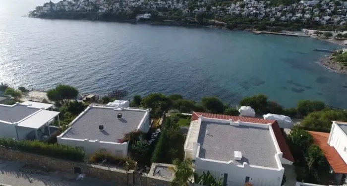 Sözcü yazarı Yılmaz Özdil’in Bodrum’daki kaçak villası SABAH Drone’u ile havadan görüntüledi - 1