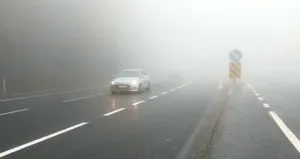 Bolu Dağı’nda sis etkili oldu