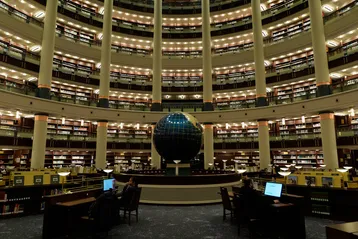 Millet Kütüphanesi'nde sahur bereketi