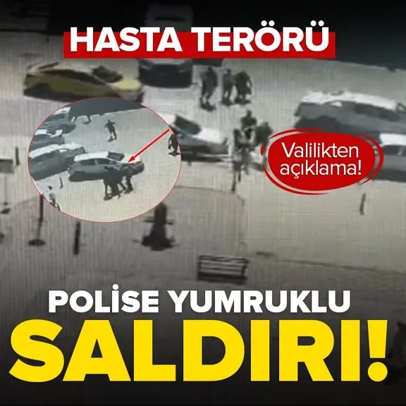 Tokat’ta hasta terörü! Polis memuruna yumruk attı: O an böyle kameraya yansıdı | Tokat Valiliğinden açıklama