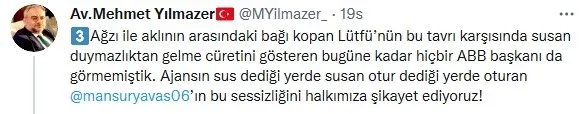 AK Partili Mehmet Yılmazer’den CHP'li Mansur Yavaş'a tepki: Lütfü Türkkan’a sessizliğini kınıyorum - 5