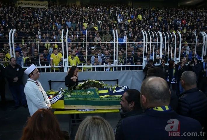 Galatasaray - Fenerbahçe derbisinde tribünde rahatsızlanarak hayatını kaybeden Koray Şener son yolculuğuna uğurlandı 12