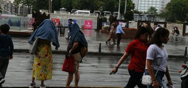İstanbullulara yağış sürprizi! Bazı bölgelerde sağanak başladı