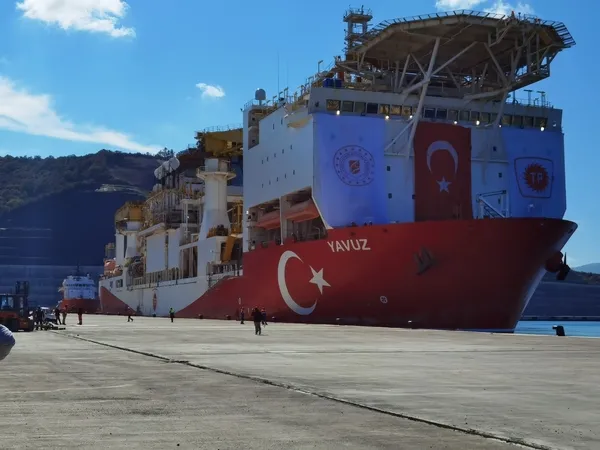 Yavuz Sondaj Gemisi göreve hazırlanıyor