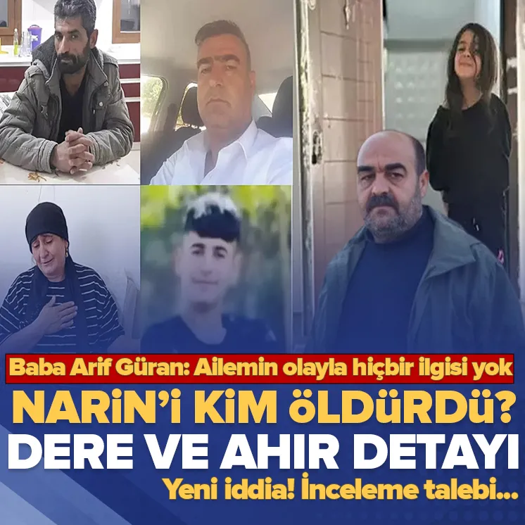Narin Güranın babası Arif Gürandan yeni çağrı