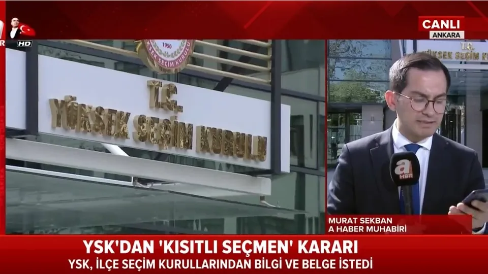 Son dakika: YSK’dan İstanbul kararı