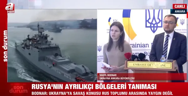 Son dakika: Ukrayna Ankara Büyükelçisi Vasyl Bodnar’dan flaş açıklama