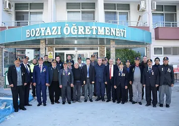 Kıbrıs Gazileri Bozyazı'da buluştu