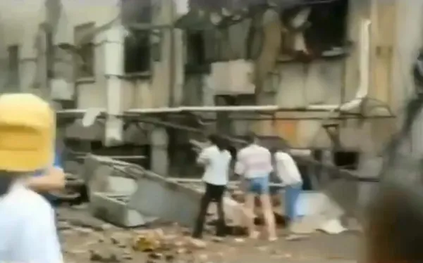 Çin’de korkunç patlama! Evden çıkanlar felaketi yaşadı