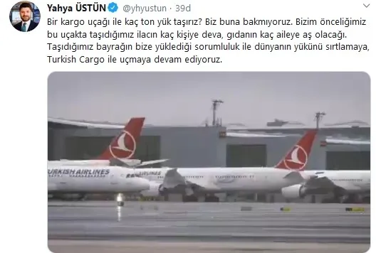 THY'den kritik "koronavirüs" mesajı: Bir kargo uçağı ile kaç ton yük taşırız? Biz buna bakmıyoruz! - 1