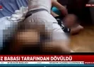 Taksimde öz kızını öldüresiye döven baba gözaltına alındı