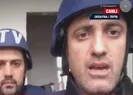 Türk kameraman iki ateş arasında!