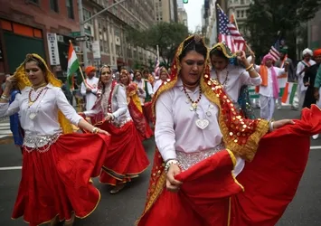 New York sokaklarında Hindistan rüzgarı