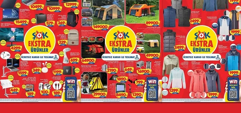 27 Eylül ŞOK aktüel ürünler kataloğu yayınladı! ŞOK’ta bu hafta 149 bin TL’ye 2+1 14 kişilik, 89 bin 900 TL’ye 8-10 kişilik, 16.900 TL’ye soba yer alıyor 27 Eylül ŞOK aktüel ürünler kataloğu yayınladı! ŞOK’ta bu hafta 149 bin TL’ye 2+1 14 kişilik, 89 bin 900 TL’ye 8-10 kişilik, 16.900 TL’ye soba yer alıyor