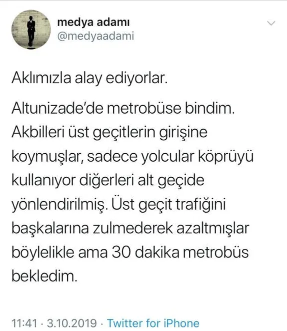 Metrobüs çilesi devam ediyor! Altunizade’den sonra Zincirlikuyu...