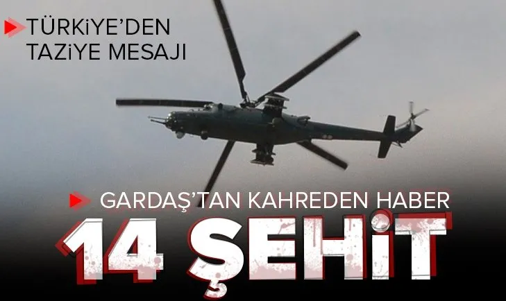 Azerbaycan’da askeri helikopter düştü: 14 şehit