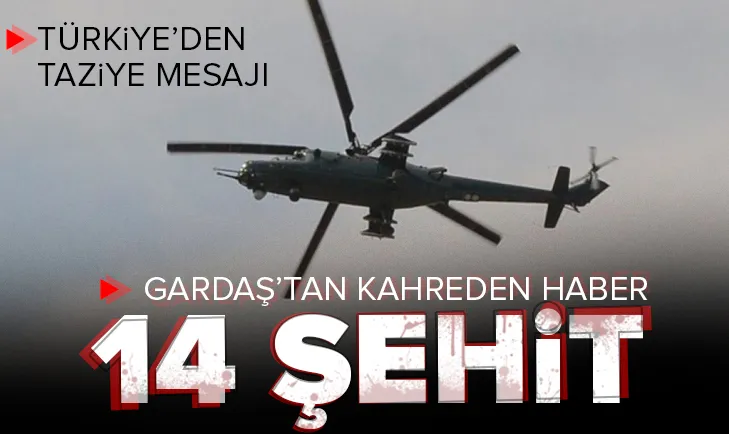 Azerbaycanda askeri helikopter düştü: 14 şehit