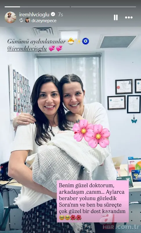 Ünlü oyuncu İrem Helvacıoğlu’ndan duygusal paylaşım! “Aylarca yolunu gözledik…” 5