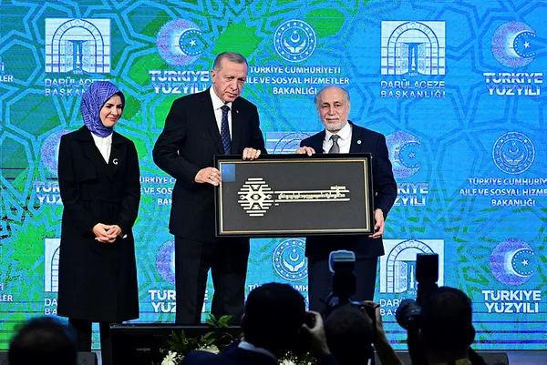 Darülaceze Sosyal Hizmet Şehri Açılış Töreni! Başkan Erdoğan: Netanyahu şunu bil gidicisin gidici!