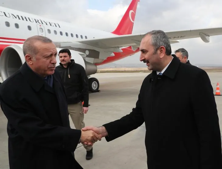Başkan Erdoğan Gaziantep’te büyük coşkuyla karşılandı