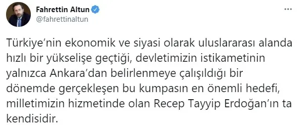 Son dakika: İletişim Başkanı Fahrettin Altun’dan 7 Şubat MİT Krizi mesajı