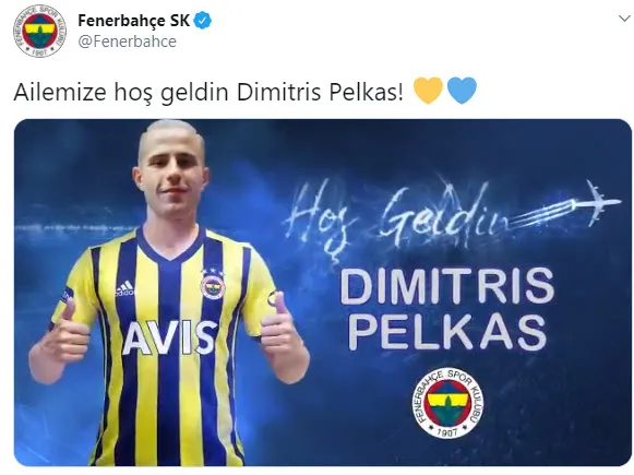 Son dakika | Dimitrios Pelkas resmen Fenerbahçe'de - 1
