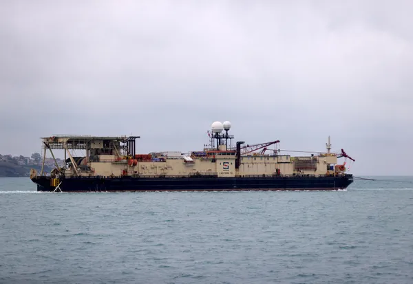 Son dakika: Karadeniz'e doğal gaz borularını yerleştirecek Castoro 10 adlı gemi Filyos Limanı'nda - 4