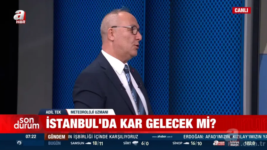 Meteoroloji'den 12 il için sarı alarm! Adil Tek kar için tarih verdi: O tarihlerde hazır olun 3