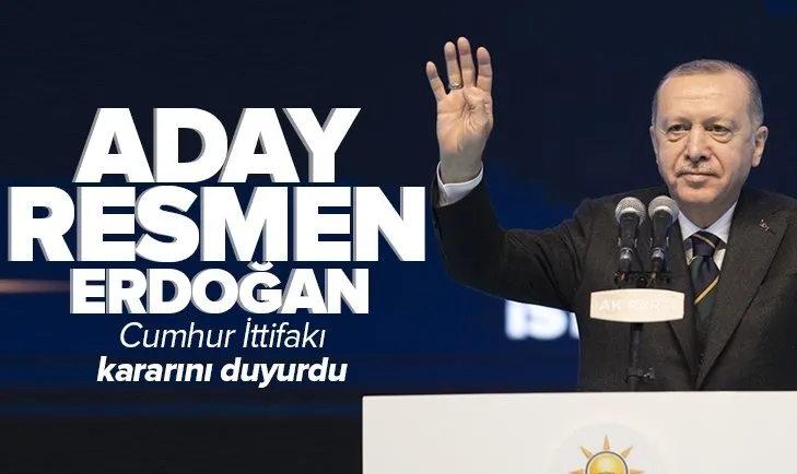 AK Parti’den ve MHP’den Başkan Erdoğan kararı