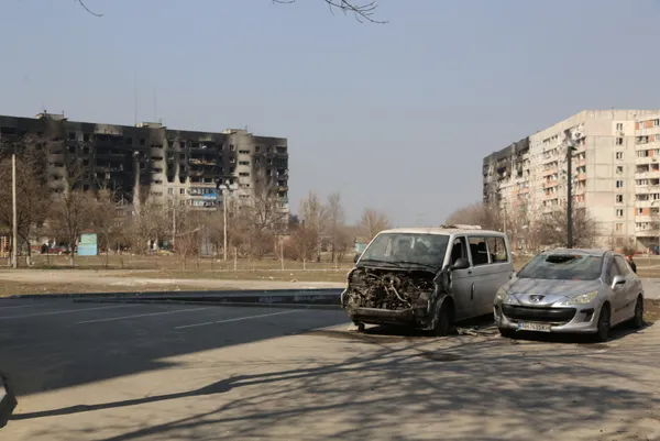 Ruslar "hayalet" şehre girdi! Mariupol'de derin sessizlik - 2