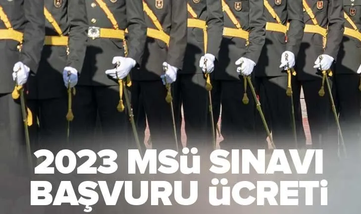 MSÜ başvuru ücreti ne kadar? 2023 MSÜ ne zaman, başvuru nasıl yapılır? Milli Savunma Üniversitesi sınavı BAŞVURU EKRANI!