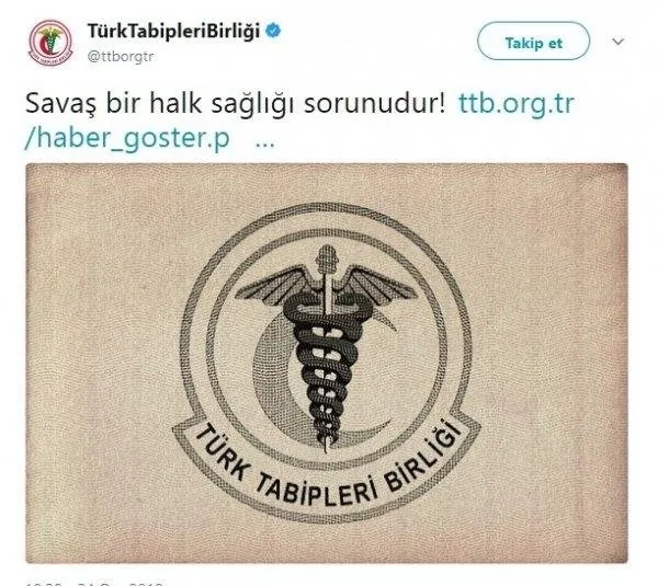 Türk Tabipler Birliği'nden skandal Afrin açıklaması - 1