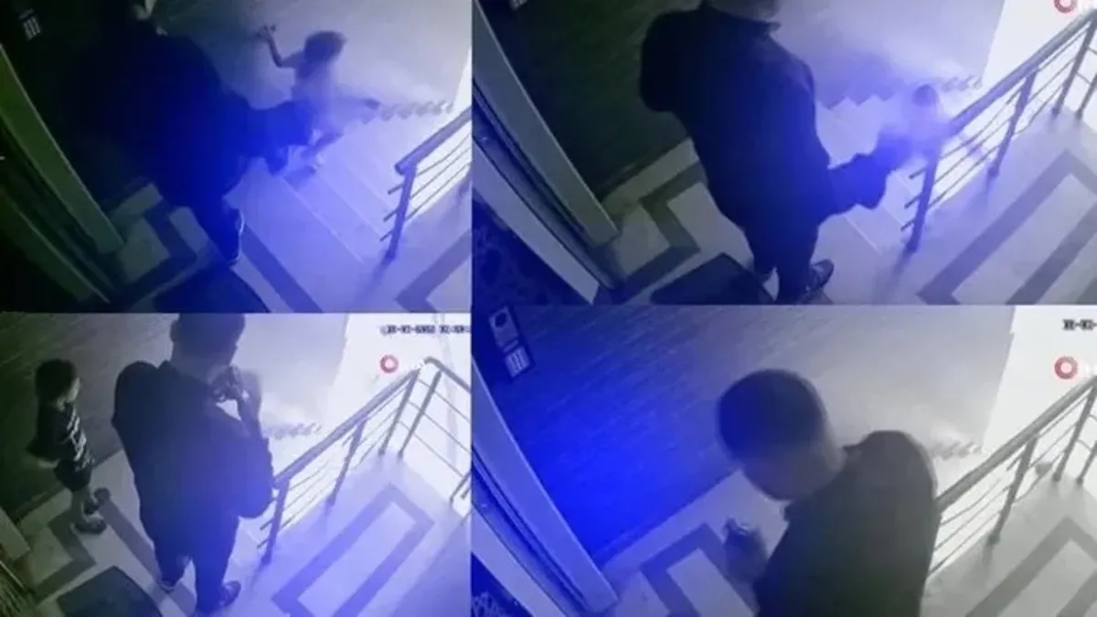 Böyle baba olmaz olsun! Kızına tekme atıp merdivenlerden düşürdü! İşte o vicdansız için istenen ceza