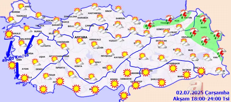 Meteoroloji uyardı: 5 Temmuz’da yeni dalga geliyor! Libya üzerinden Türkiye’yi etkisi altına alacak 10